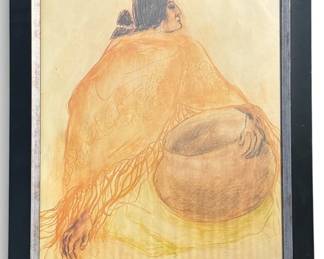 R. C. GORMAN (American 1931-2005) Pencil Signed Print on Paper