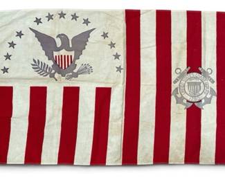 Early United States Coast Guard Flag, Nautical 