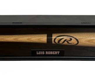 Authentic Autographed LUIS ROBERT Baseball Bat w/ COA