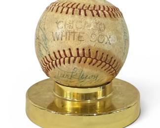Team Autographed CHICAGO WHITE SOX 1959 Baseball