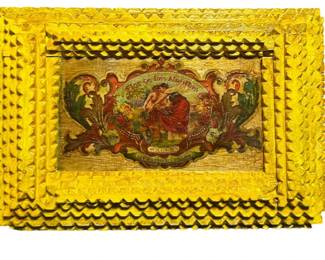 POPS CASEY (American, 20th C.) Tramp Art Box