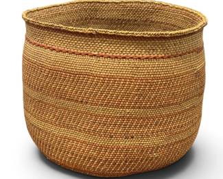 Vintage Woven Iringa Basket