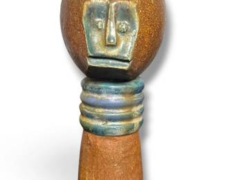 Anthropomorphic Ceramic Fertility Statue