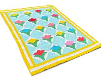 Antique Tulip Quilt