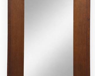 Scandinavian Wood Wall Mirror 