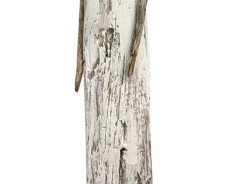 AMY LANSBURG (American/Michigan/Georgia, b. 1964) Folk Art Driftwood Figure Sculpture