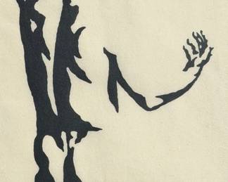 "Handle with Care" Nude Male Lithograph 