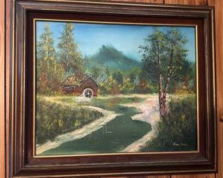 artwork throughout
