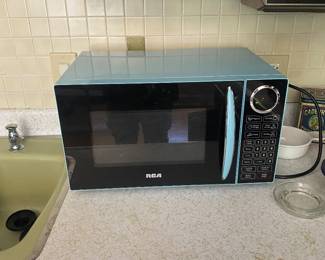 retro Green microwave