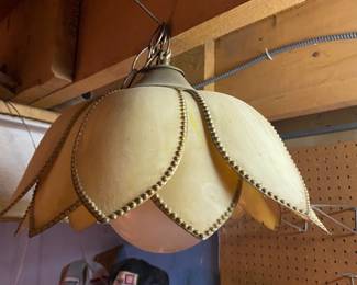 mcm swag lamp
