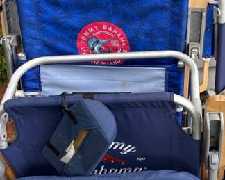 Tommy Bahama chairs for beach day