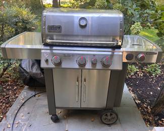 Weber grill for direct gas line