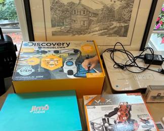 Various robotics kits