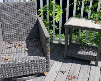 Outdoor furniture, Cushions included though not pictured.