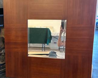 1 of 2 large mirrors
