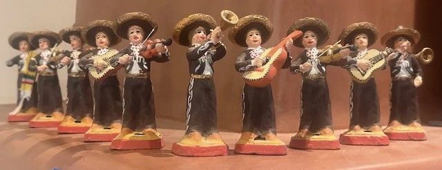 Mexican Folk Art - Traditional Mariachi Band