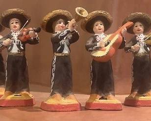 Mexican Folk Art - Traditional Mariachi Band