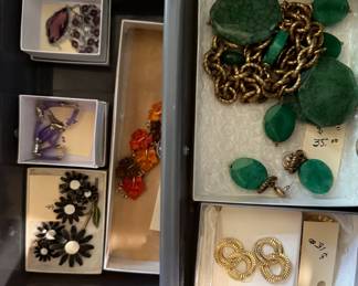 Beautiful Silver, Gold and Costume Jewelry