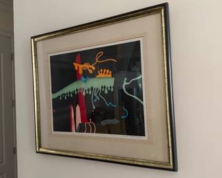 Yankel Ginzburg limited-edition serigraph/print