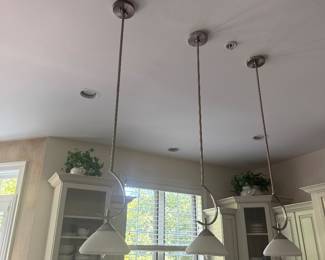3 light fixtures