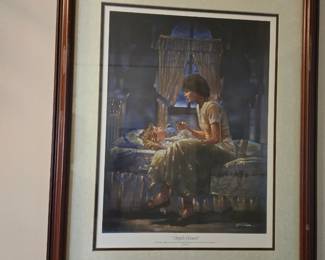 "Angels Unseen" - Girl, Ron Dicianni print