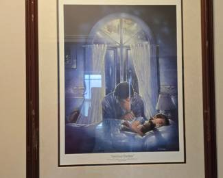 "Spiritual Warfare" - Boy, Ron Dicianni print