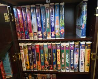 Classic Disney and other  VHS tapes