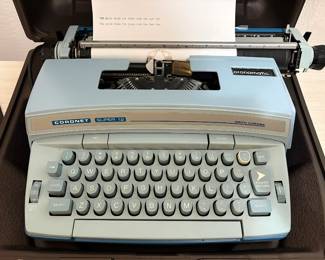 Vintage Smith Corona Coronet Super 12 electric typewriter