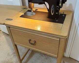 1960s White Rotary cabinet sewing machine