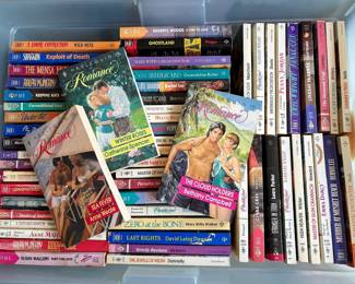 Vintage paperback romance novels