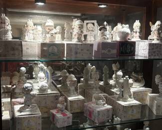HUGE collection of vintage Precious Moments figurines, most with original boxes