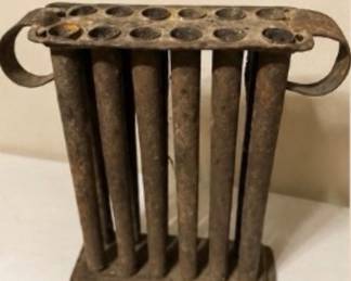 Antique candle mold