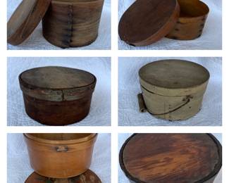 Antique pantry boxes