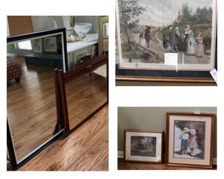 Mirrors and pictures