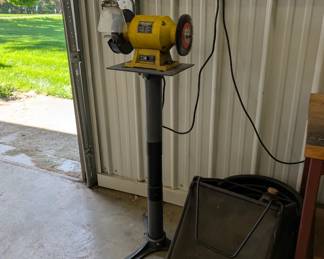 Bench Grinder W/ Stand