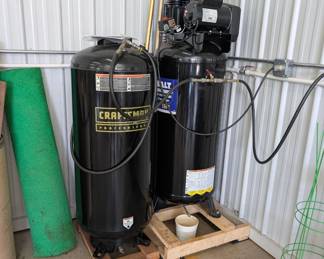 Kobalt Air Compressor w/ Craftsman Auxiliary Tank