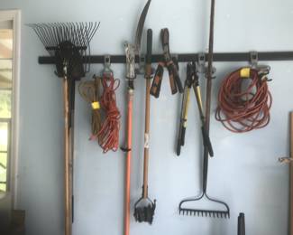 Misc hand tools, extension cords