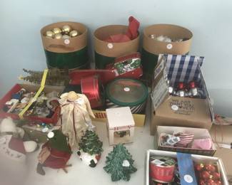 Christmas assorted items
