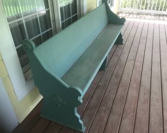 Church pew