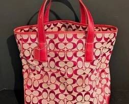 Tote Bag - Coach Thea Signature C Pattern