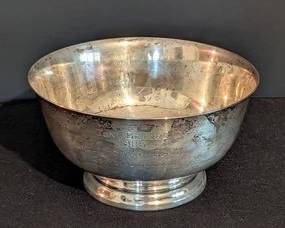 Vintage Sterling Silver Bowl - Wallace B406 1965 All-Star Game