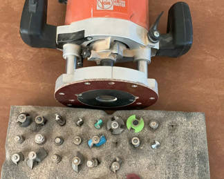 Lot 47: Fein Router And Bits