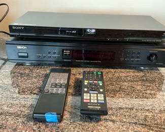 Lot 63: Sony & Denton Stereo Components