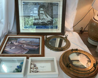 Lot 192: Maritime Wall Art