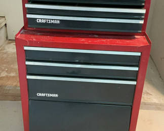 Lot 8: Craftsman Two Piece Rolling Tool Chest