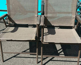 Lot 118: Folding Patio Chairs
