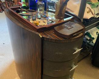 Second Zebrano side table