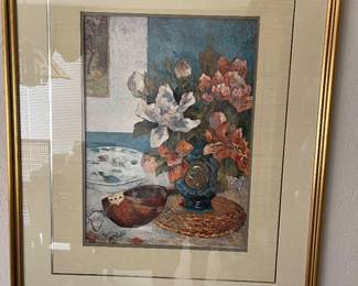 Custom framed print