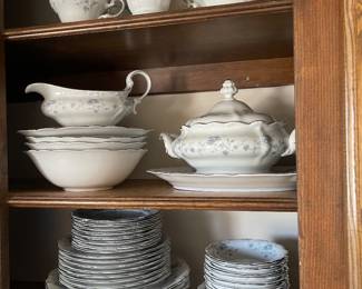 Service for 12 and serving pieces