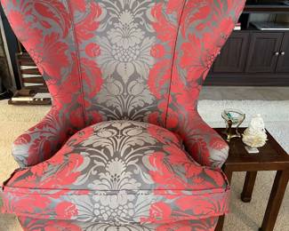 Custom, designer upholstery, down cushion